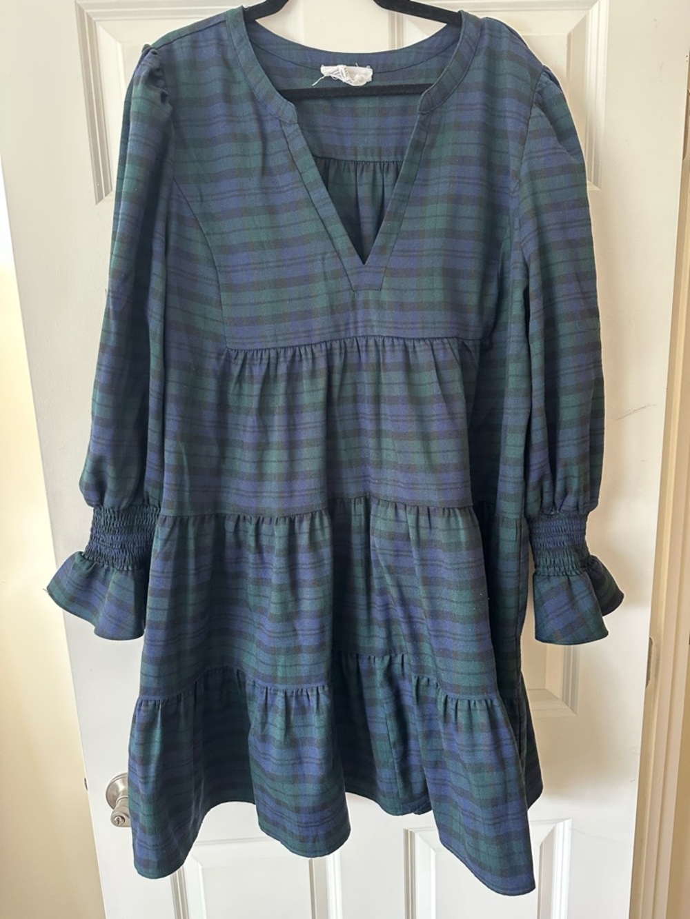 Pomander Place Tartan Kenzo Dress